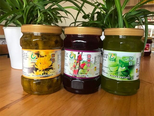 菊花花茶、洛神花花茶、蘆薈花茶